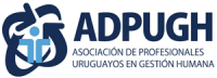 Logo de ADPUGH (Asociación de Profesionales Uruguayos en Gestión Humana)